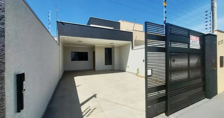 Jardim maringá, imóvel novo, casa c/ 3 quartos (1 suíte), 90 m² construção, sarandi