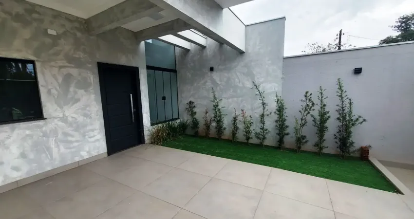 Jardim rebouças, imóvel novo, casa c/ 3 quartos (1 suíte), maringá