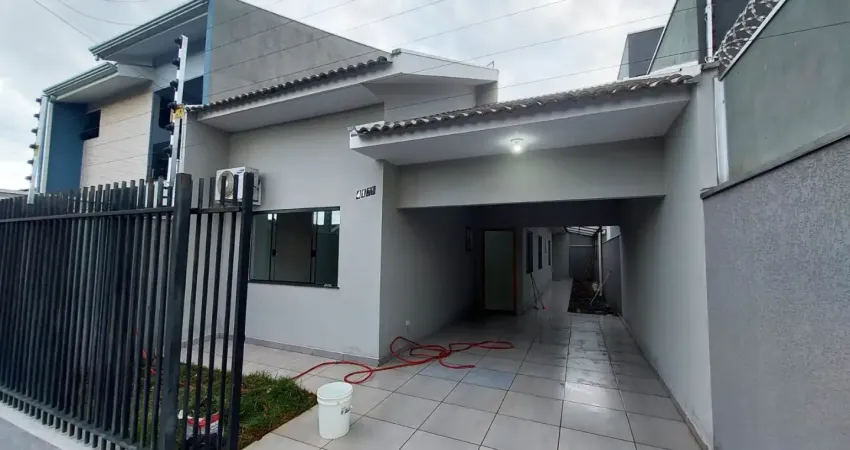 Casa c/ 3 quartos (1 suíte), corredor lateral, 100 m² construção, jardim santa helena, maringá