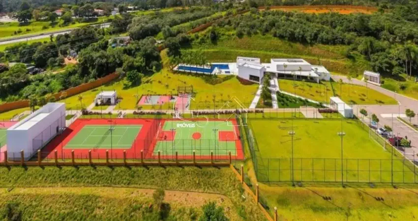 Lote de 653,66 m² no Alphaville Jundiaí, condomínio com lazer completo.