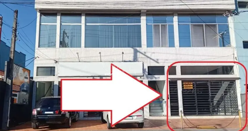 Salão Comercial para Locação no Vianelo em Jundiaí SP: Salão amplo, Escritório, 2 Banheiros, 2 Vagas exclusivas, 160m²