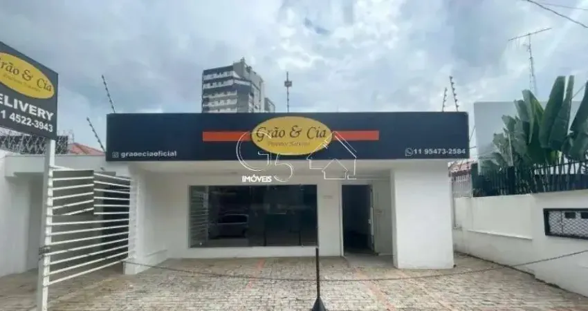 Salão comercial para locação, região nobre do bairro Chácara Urbana em Jundiaí SP. São 387m² com 3 salas, 3 banheiros e 3 vagas de garagem exclusivas!