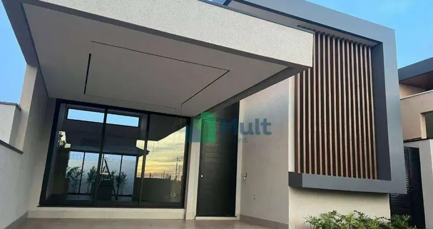 Casa no Condomínio Quinta da Mata 2 250m² de terreno e 172m² de construção, 3 suíte,