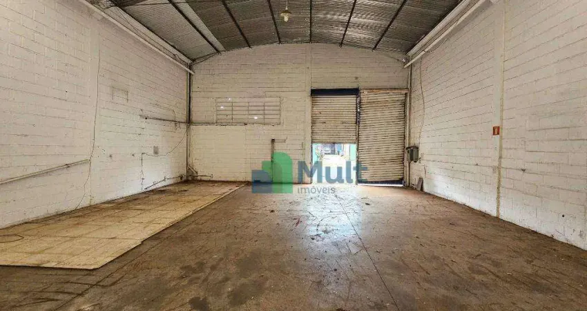 Galpão em excelente localização no Bairro Vila Elisa, próximo a Av. Mogiana e restaurante Tibursius, 340m² de terreno e 250m² de construção.