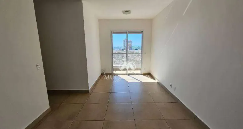 Apartamento em excelente localização próximo a Unaerp, Novo Shopping, Posto Indaiá Conveniência, 72m² de área privativa, andar alto, face sol da manhã