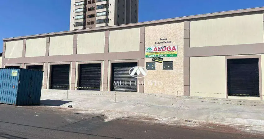 Salão Comercial novo em excelente localização no Bairro Jardim Paulista com 86m²,próximo ao Cenourão.