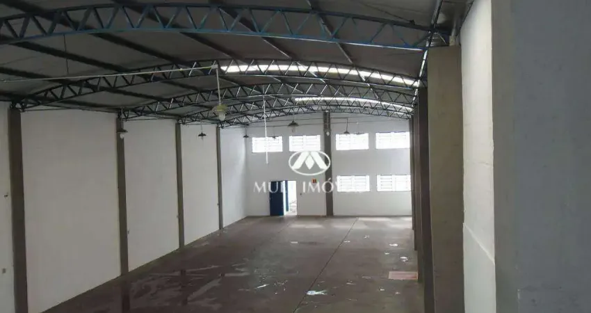 Galpão Jardim Anhanguera com localização próxima a Rod. Anhanguera com área construída de 510m² - Ribeirão Preto