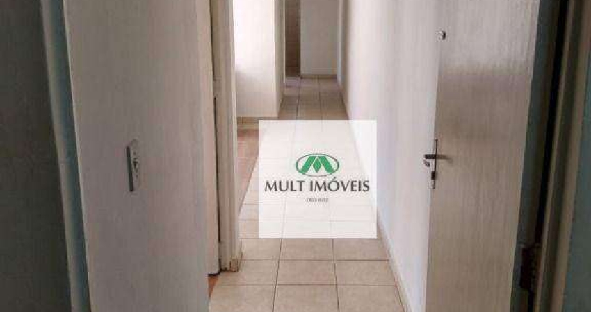 Apartamento com 2 dormitórios para alugar, 53 m²  - Jardim Palma Travassos - Ribeirão Preto/SP