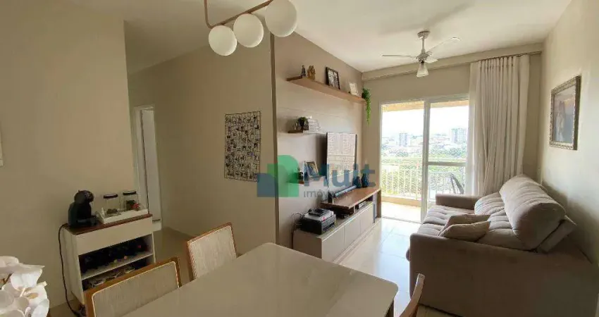 Apartamento impecável, completo,2 dormitóriosà venda, 54 m² - parque residencial lagoinha - ribeirão preto/sp