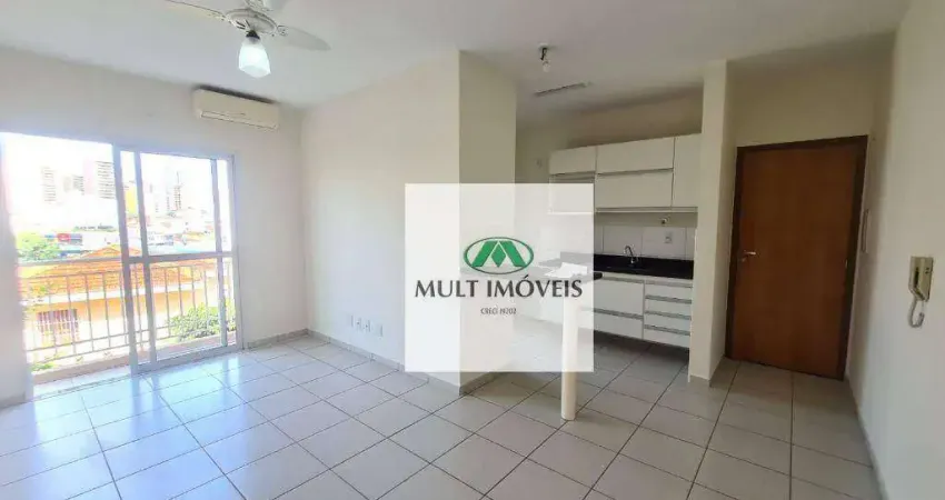 Apartamento com 1 dormitório à venda, 50 m² por r$ 200.000,00 - jardim paulista - ribeirão preto/sp