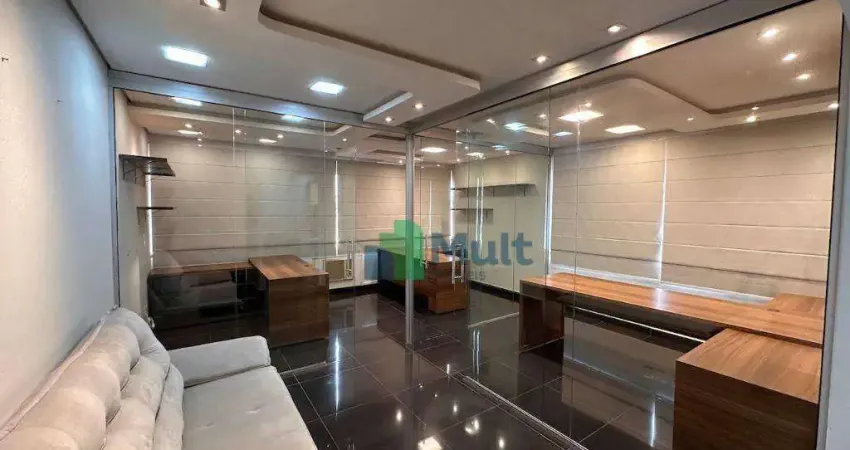 Sala para alugar mobiliada e fino acabamento, 57 m² - centro - sertãozinho/sp