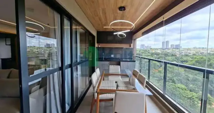 Duplex completo e mobiliado com 3 dormitórios à venda, 118 m² por R$ 1.315.000 - Fazenda Olhos Dágua - Ribeirão Preto/SP - AP3428