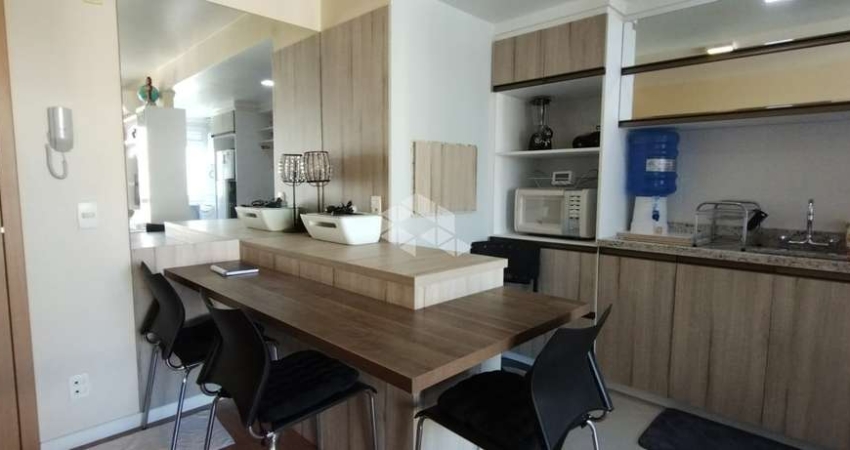 Apartamento com 42,82 m², 1 suíte e 1 vaga de garagem