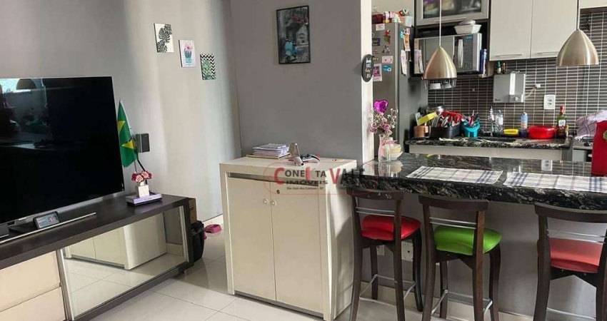Apartamento com 2 dormitórios à venda, 45 m² por R$ 335.000 - Conjunto Residencial Trinta e Um de Março - São José dos Campos/SP