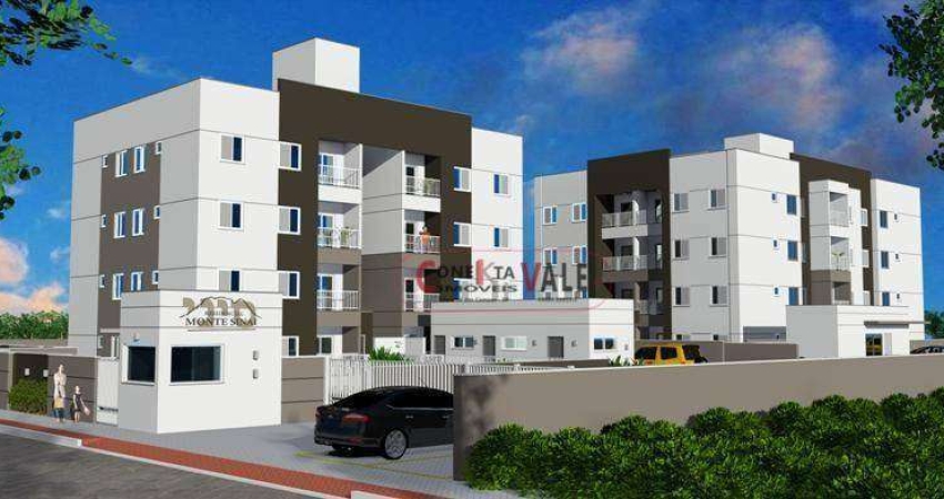 Apartamento com 2 dormitórios à venda, 55 m² por R$ 280.000,00 - Jardim Colonial - São José dos Campos/SP