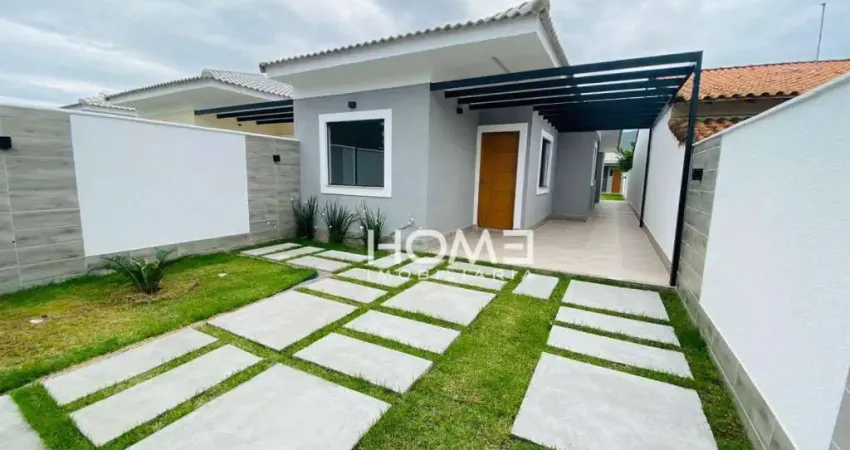 Casa com 3 dormitórios à venda, 99 m² por R$ 625.000,00 - Barroco (Itaipuaçu) - Maricá/RJ