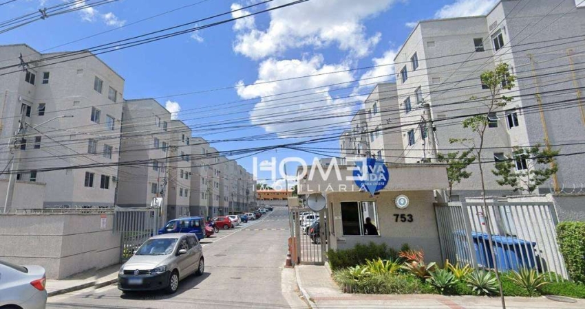 Apartamento com 2 dormitórios à venda, 43 m² por R$ 88.000,00 - Santa Cruz - Rio de Janeiro/RJ