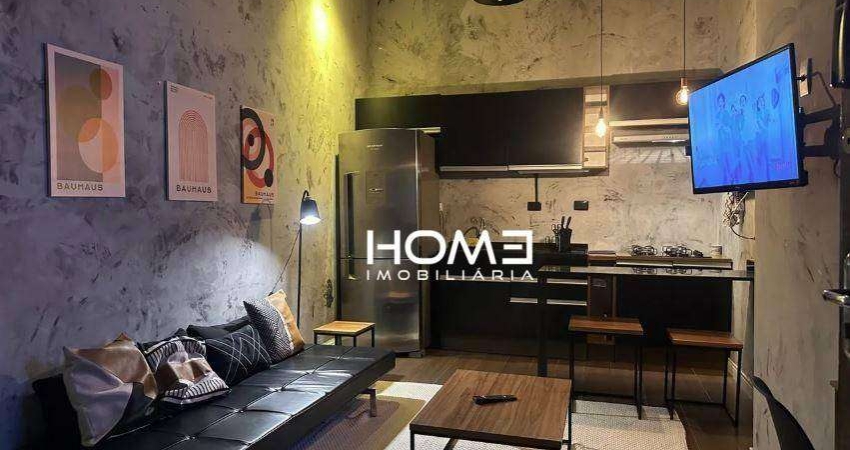Studio com 1 dormitório à venda, 35 m² por R$ 420.000,00 - Laranjeiras - Rio de Janeiro/RJ