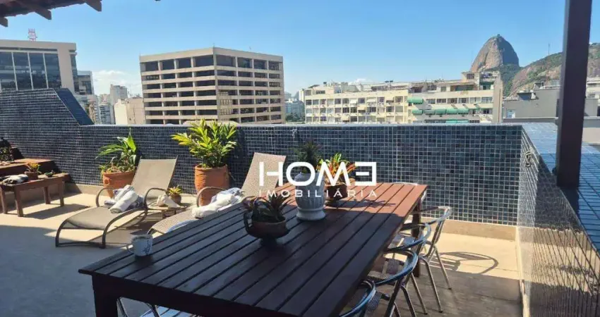 cobertura duplex única, onde cada janela é um cartão postal do Rio!