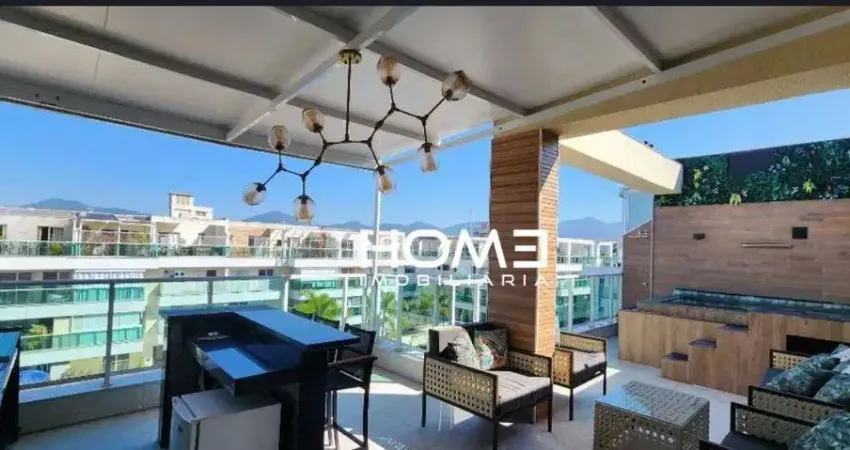 Cobertura duplex dos sonhos no recreio – piscina aquecida, automação total e energia solar!