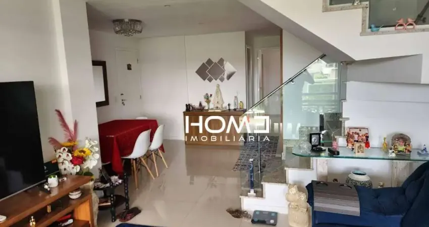 Cobertura com 3 dormitórios à venda, 205 m² por r$ 1.250.000,00 - recreio dos bandeirantes - rio de janeiro/rj