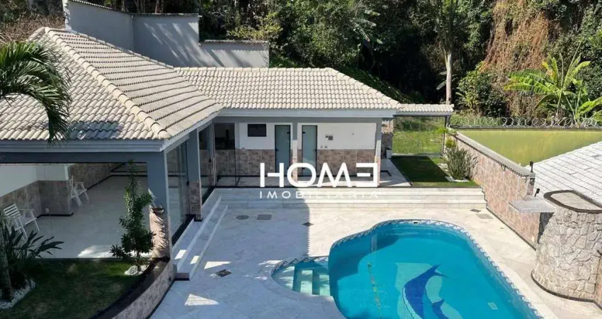 Casa com 4 quartos, 587 m² - venda por r$ 2.350.000 ou aluguel por r$ 14.786/mês - freguesia de jacarepaguá - rio de janeiro/rj