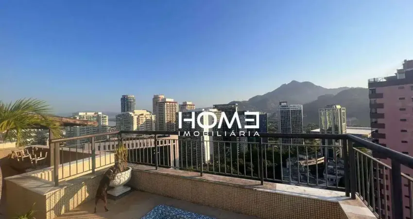 Cobertura com 3 quartos à venda, 201 m² por r$ 2.300 - barra da tijuca - rio de janeiro/rj