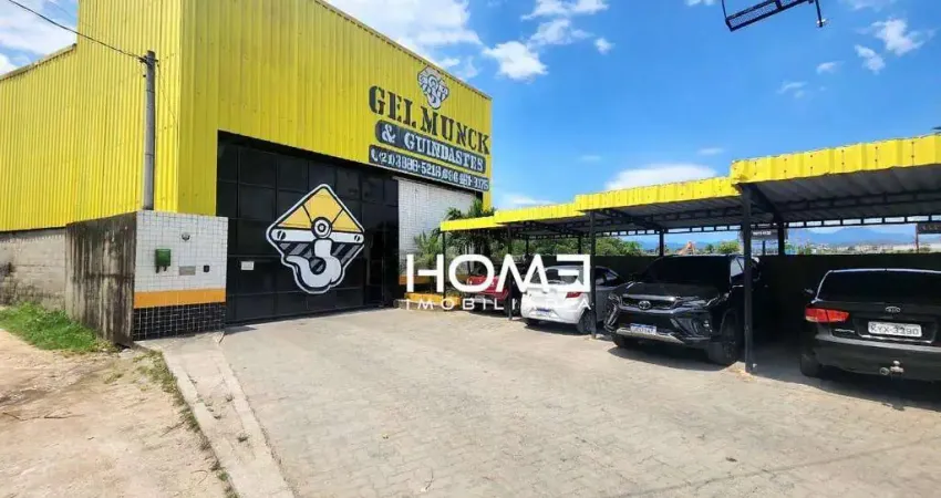 Galpão para alugar, 1250 m² por r$ 26.316,67/mês - parque boa vista ii - duque de caxias/rj