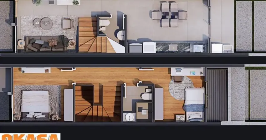 Casa com 2 quartos à venda no Itaum, Joinville 