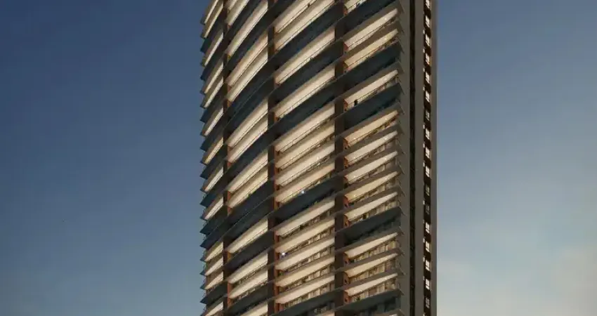 Lançamento lindo e moderno apartamento beira-mar no centro de penha