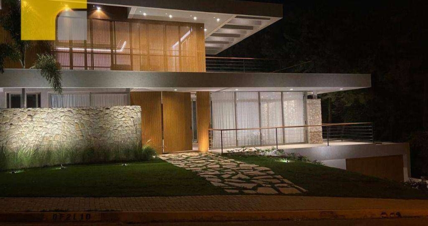 Sobrado com 5 dormitórios à venda, 704 m² por R$ 9.200.000,00 - Parque Reserva Fazenda Imperial - Sorocaba/SP