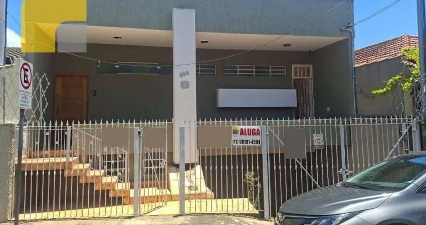 Casa para alugar, 400 m² por r$ 9.302/mês - centro - bragança paulista/sp