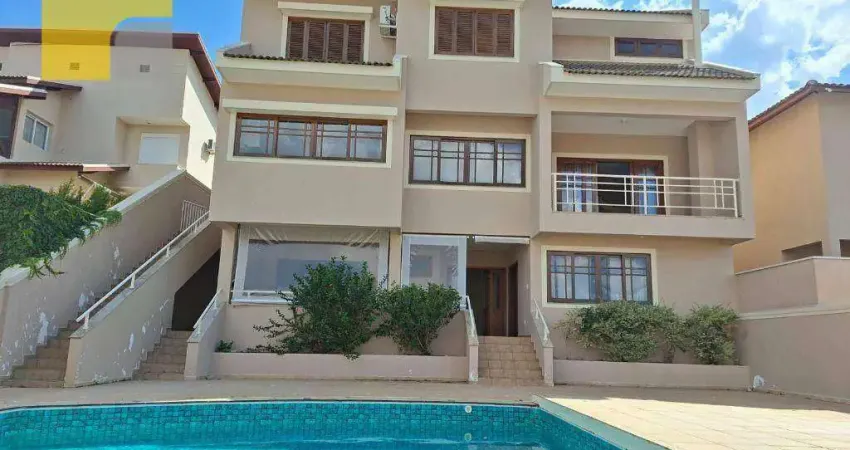 Sobrado com 3 dormitórios para alugar, 308 m² por r$ 10.000/mês - residencial euroville - bragança paulista/sp