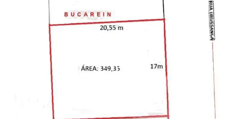 Terreno à venda na Rua Urussanga, 1276, Bucarein, Joinville