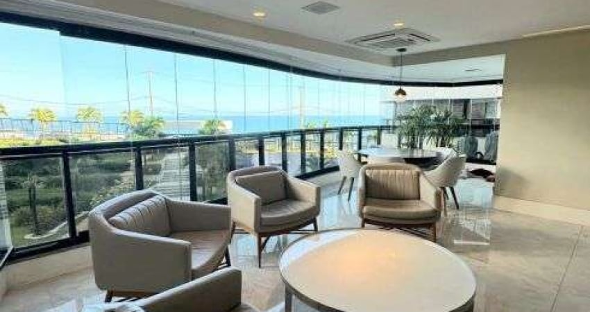 Barra VENDO I 4 suites I Vista Mar I Porteira Fechada I 330 m² I Gabinete I 5 Vagas