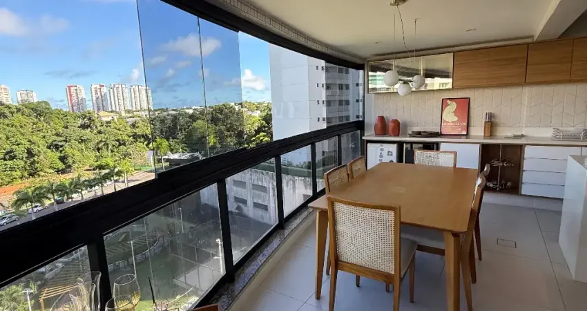 Alphaville 1 ALUGO I 2 quartos + Closet, 1 suíte I 90 m² I Mobiliado I 2 vagas