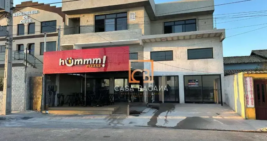 Lojas em construção com 80m² - locação - estação - são pedro da aldeia/rj