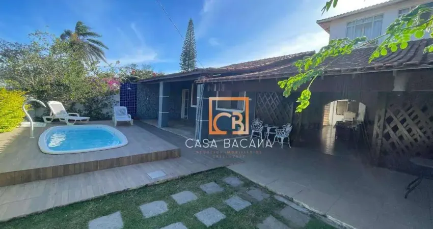 Casa com 7 dormitórios à venda, 267 m² por r$ 520.000,00 - praia linda - são pedro da aldeia/rj