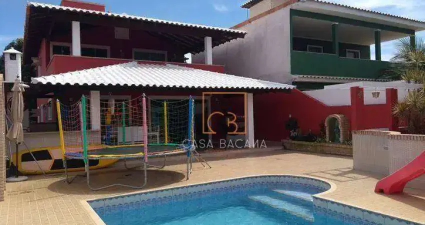 Casa com 5 dormitórios à venda, 180 m² por r$ 950.000,00 - praia linda - são pedro da aldeia/rj