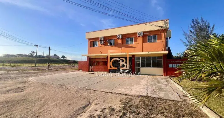 Loja para alugar, 242 m² por r$ 9.500,00/mês - fleixeira - são pedro da aldeia/rj