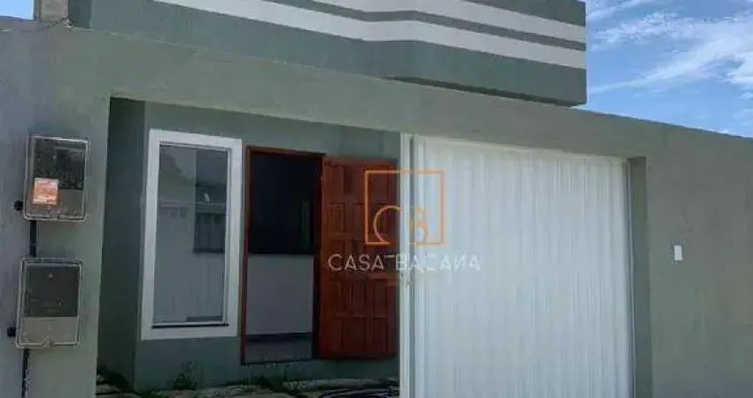 Casa com 2 dormitórios sendo 1 suíte à venda, 65 m² por r$:230.000 - balneário das conchas - são pedro da aldeia/rj