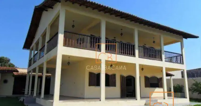 Casa com 5 dormitórios à venda, 459 m² por r$ 700.000,00 - jardim arco iris - são pedro da aldeia/rj