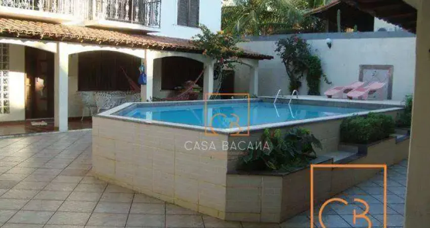 Casa com 5 dormitórios à venda, 350 m² por r$ 2.800.000,00 - jardim machado - cabo frio/rj