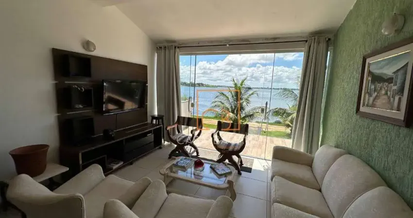 Casa com 3 dormitórios e piscina em frente a lagoa - à venda - balneário são pedro - são pedro da aldeia/rj