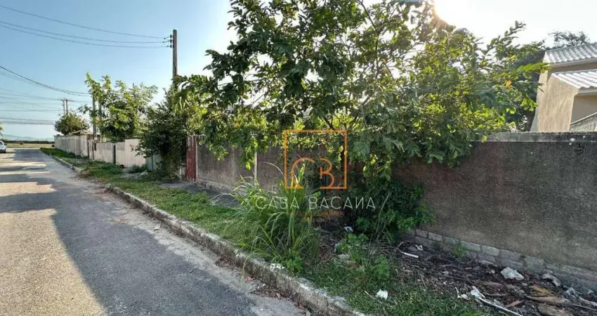 Terreno com 411m² a poucos metros da praia do centro em são pedro da aldeia /rj