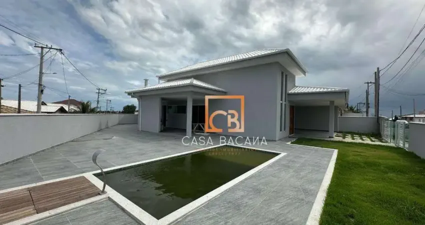 Casa com 3 dormitórios à venda, 200 m² por r$ 900.000 - recanto do sol - são pedro da aldeia/rj