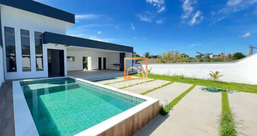 Casa com 3 dormitórios à venda, 148 m² por r$ 750.000,00 - praia do sudoeste - são pedro da aldeia/rj