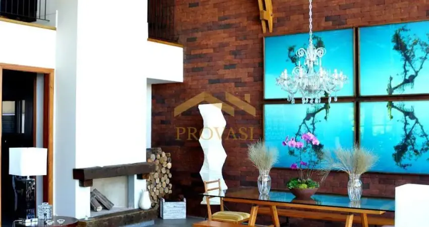 Tamboré 10 (santana de parnaíba) - casa á venda em condomínio no tamboré 10              -área terreno 525m2               3 suítes com closet integradas a piscina.