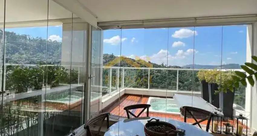 The penthouses - apartamento com estilo e luxo - 4 dorms. (2 suítes) 367m² - the penthouses tamboré - r$ 4.770.000,00