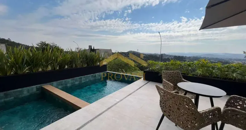 Genesis 2 alphaville - casa maravilhosa á venda no gênesis 2 - área de terreno 494,80m2    4 suítes   6 banheiros